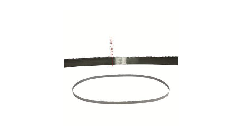 How to measure band saw blade length