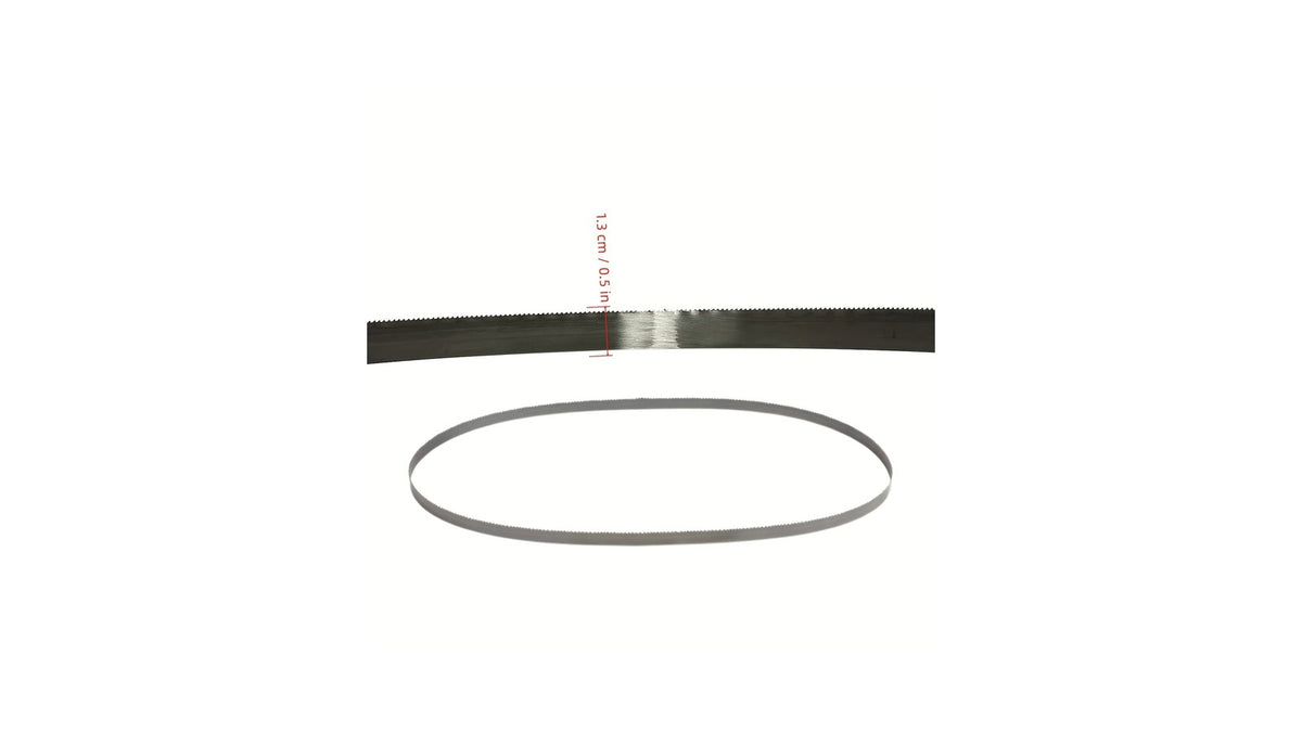 M42 bi-metal band saw blade on white