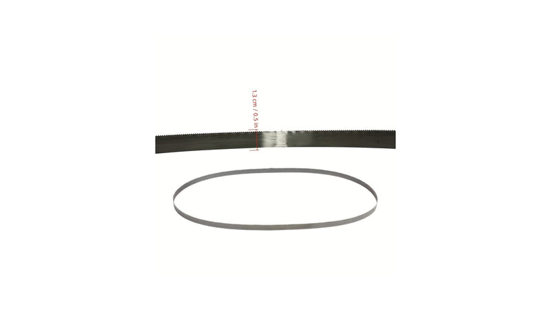 M42 bi-metal band saw blade on white