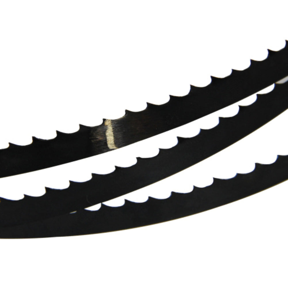 DEKOLY 151-Inch X 1/4-Inch X 0.014, 14TPI Carbon Band Saw Blades, 2-Pack