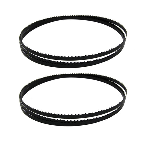 DEKOLY 151-Inch X 1/4-Inch X 0.014, 14TPI Carbon Band Saw Blades, 2-Pack