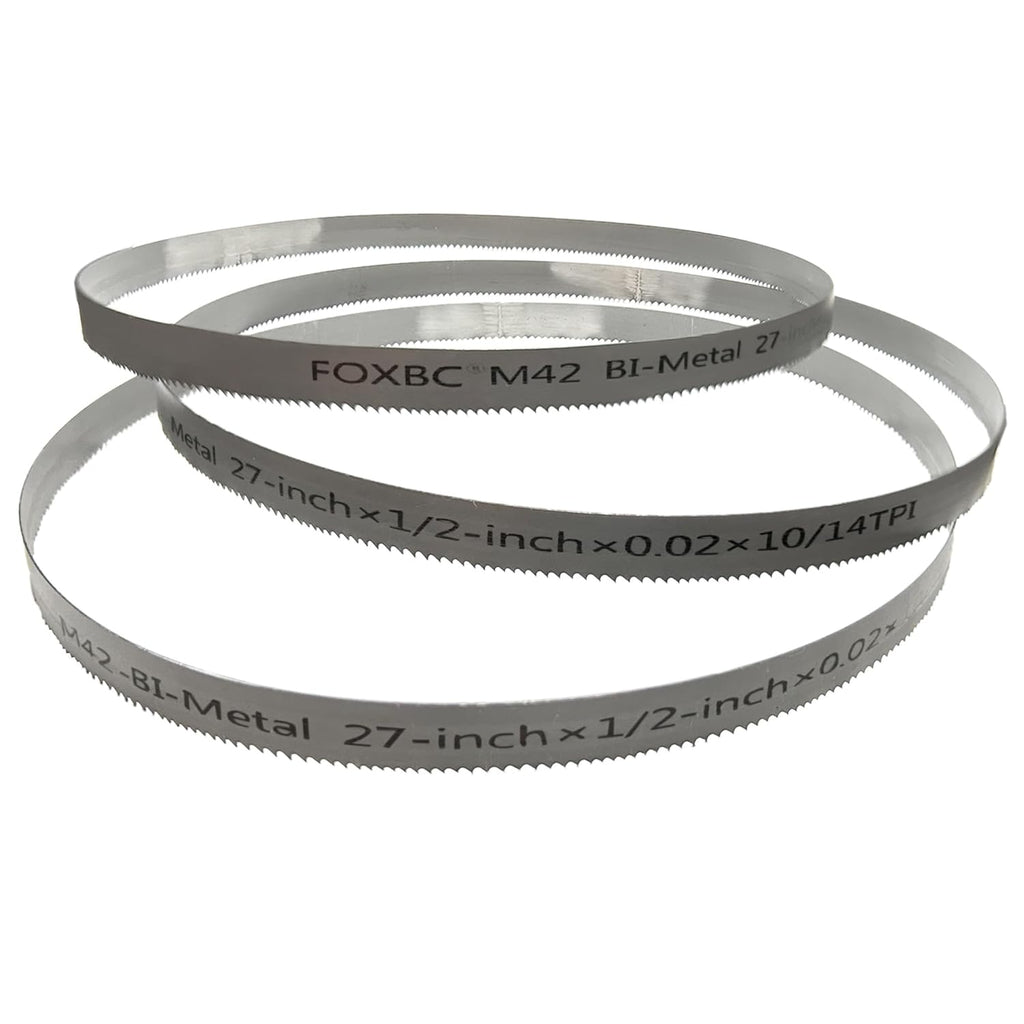 DEKOLY 27 Inch Band Saw Blades 10/14 TPI for DeWalt DCS377, Milwaukee Portable Band Saw Blade - 3 Pack