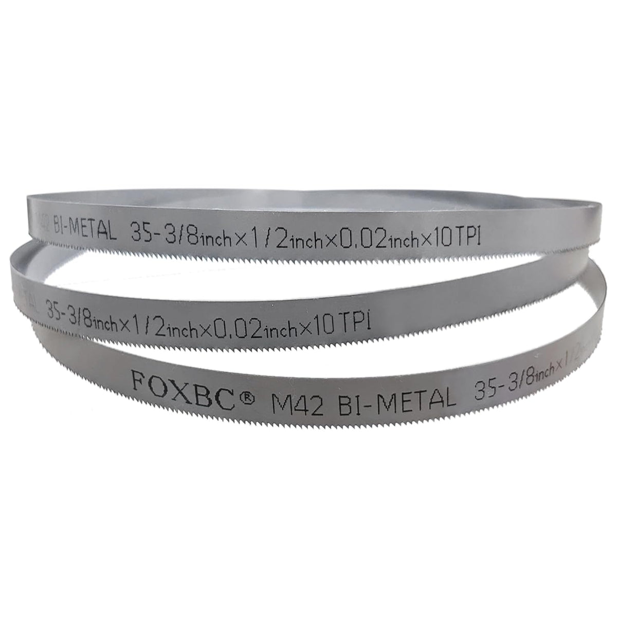 DEKOLY 35-3/8 Inch Band Saw Blade 10 TPI for Milwaukee 48-39-0509 Portable Band Saw Blade, 35-3/8" x 1/2" x .020" 10 TPI, 3-Pack