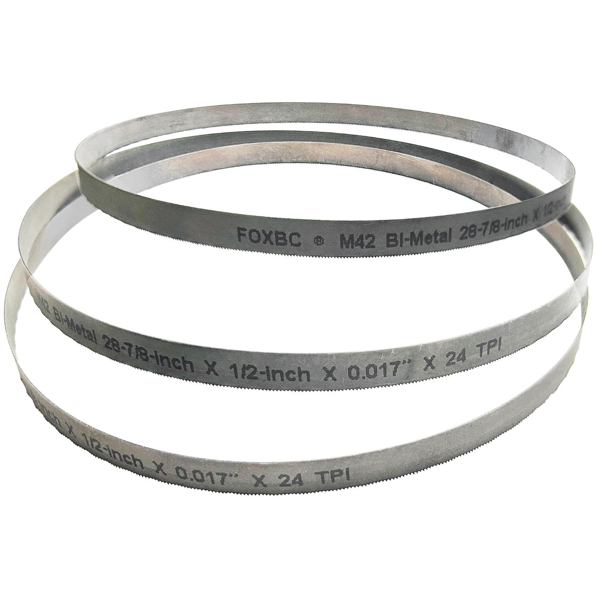 DEKOLY 28-7/8 inch Band Saw Blades 24 TPI for Compact Portable Band Saw Blade, 3-Pack