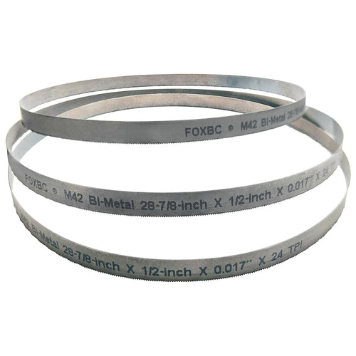 DEKOLY 28-7/8 inch Band Saw Blades 24 TPI for Compact Portable Band Saw Blade, 3-Pack