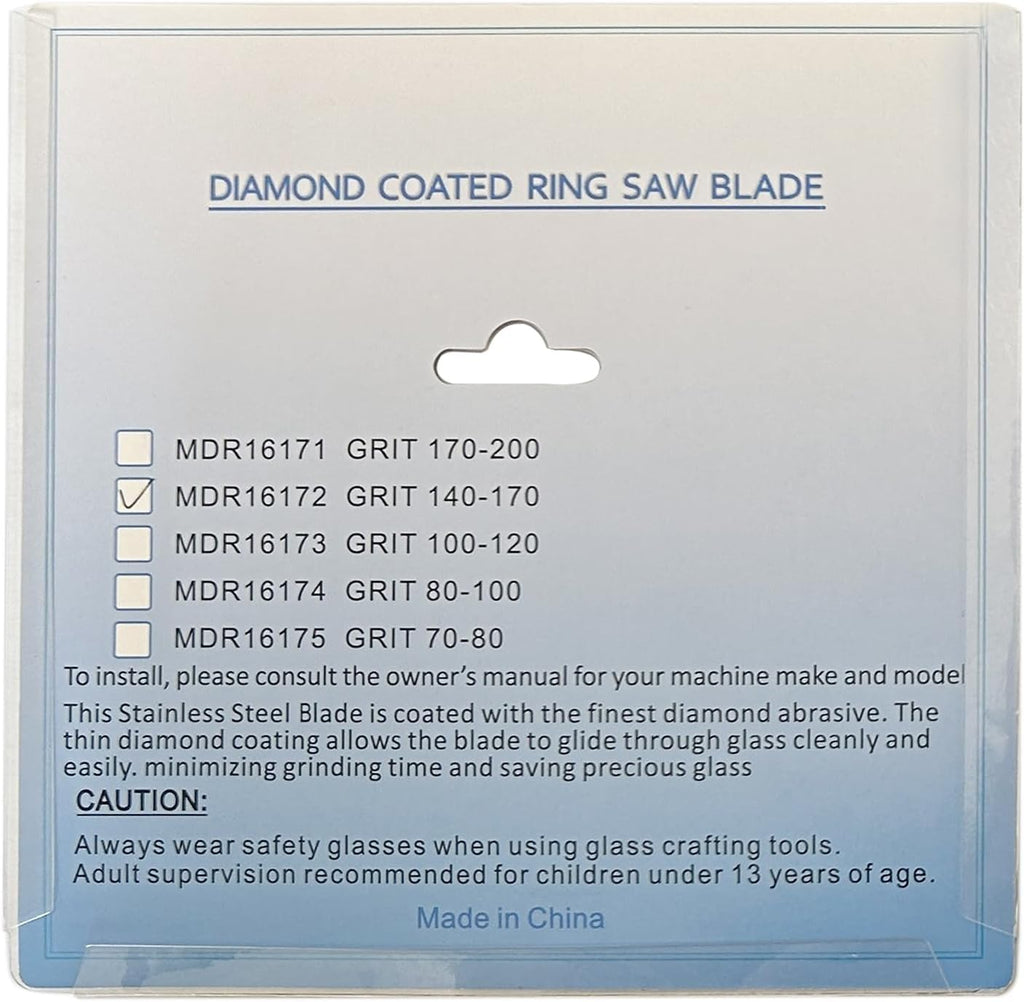 DEKOLY 5-3/4" Ring Saw Diamond Band Saw Blade for Taurus 3.0 and II.2 Grit 170