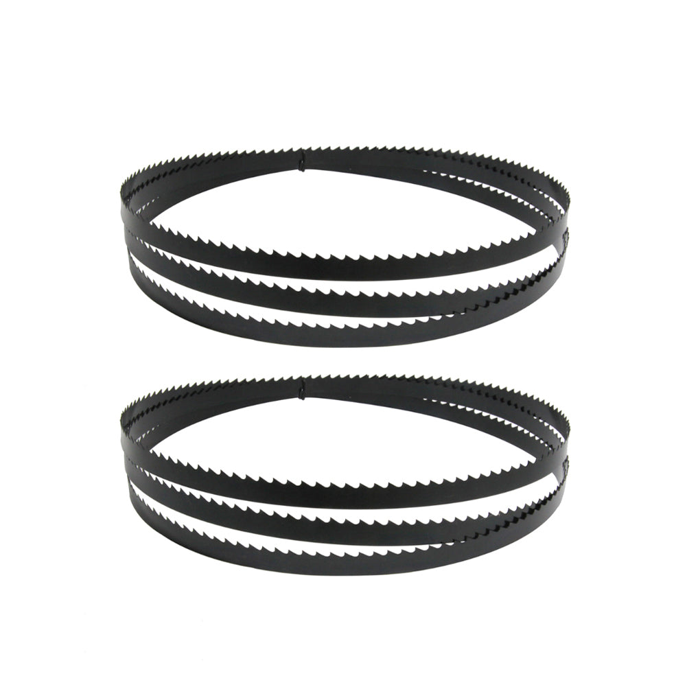 DEKOLY 56-1/8Inch X 3/8-Inch X 0.014, 14TPI Carbon Band Saw Blades, 2-Pack